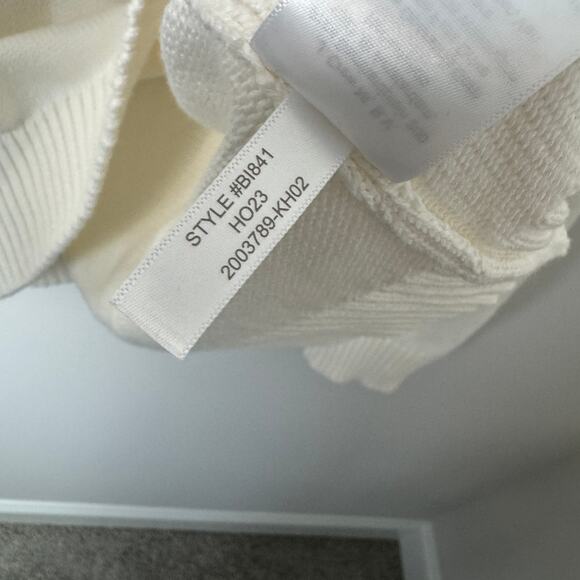 J. Crew Men's Heritage Cotton Crewneck Sweater Ivory XXL - Picture 6 of 7